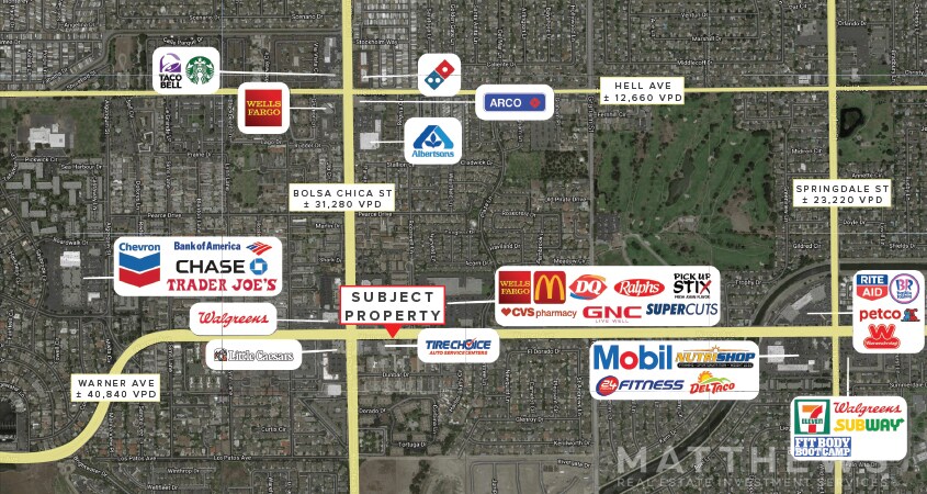 5075 Warner Ave, Huntington Beach, CA à louer - Photo du bâtiment - Image 2 de 6