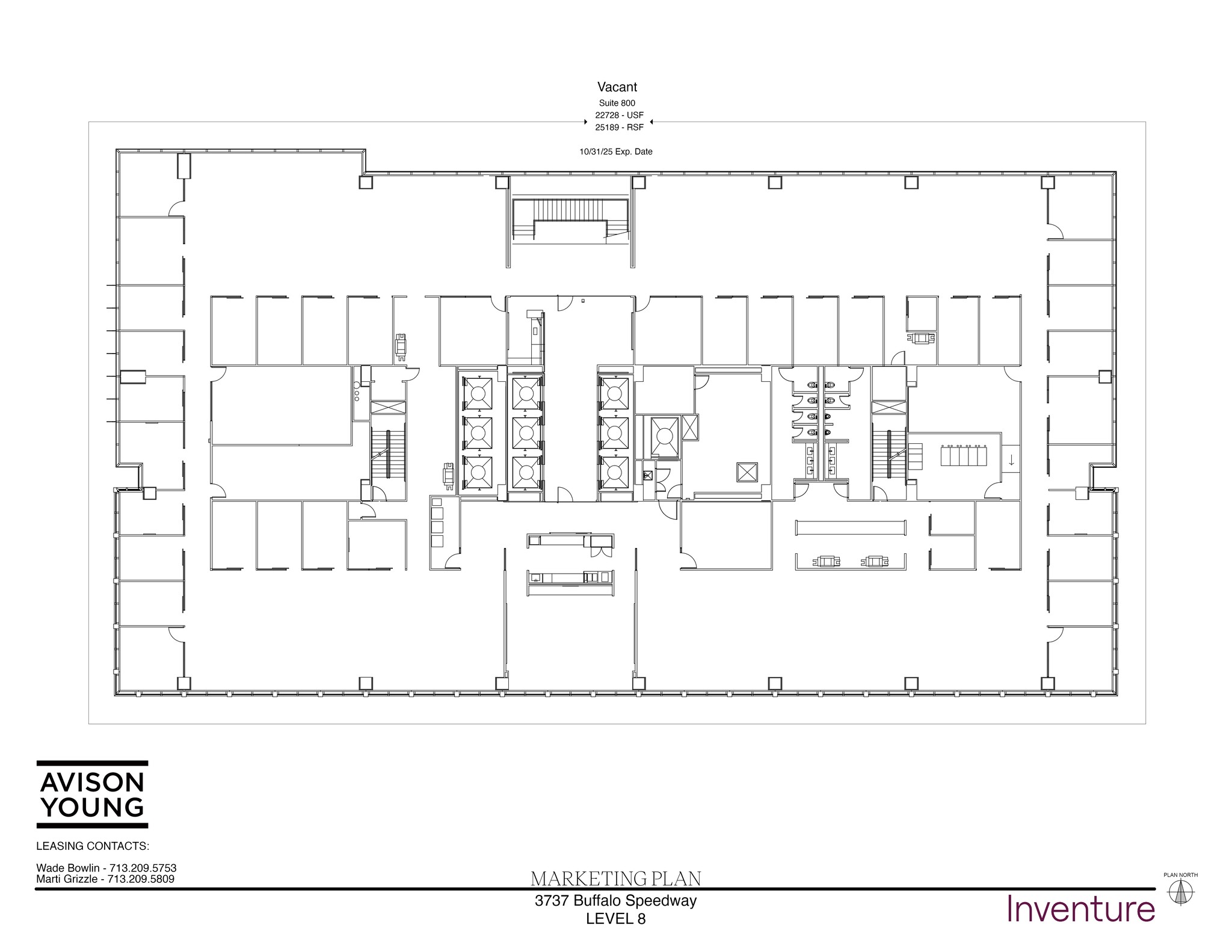 3737 Buffalo Speedway Ave, Houston, TX à louer Plan de site- Image 1 de 1