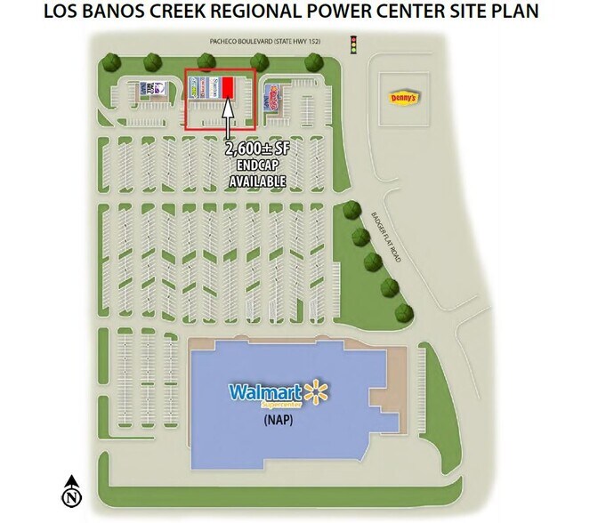 1561 W Pacheco Blvd, Los Banos, CA à louer - Photo du bâtiment - Image 2 de 3