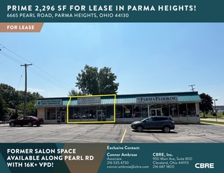 Plus de détails pour 6665 Pearl Rd, Parma Heights, OH - Commerce de détail à louer