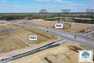 Clear Lake Way, Pooler, GA - AERIAL map view - Image1