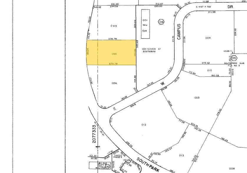 8040 Southpark Ln, Littleton, CO à louer - Plan cadastral - Image 3 de 33