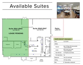 5487-5597 Clairemont Mesa Blvd, San Diego, CA for lease Floor Plan- Image 1 of 1