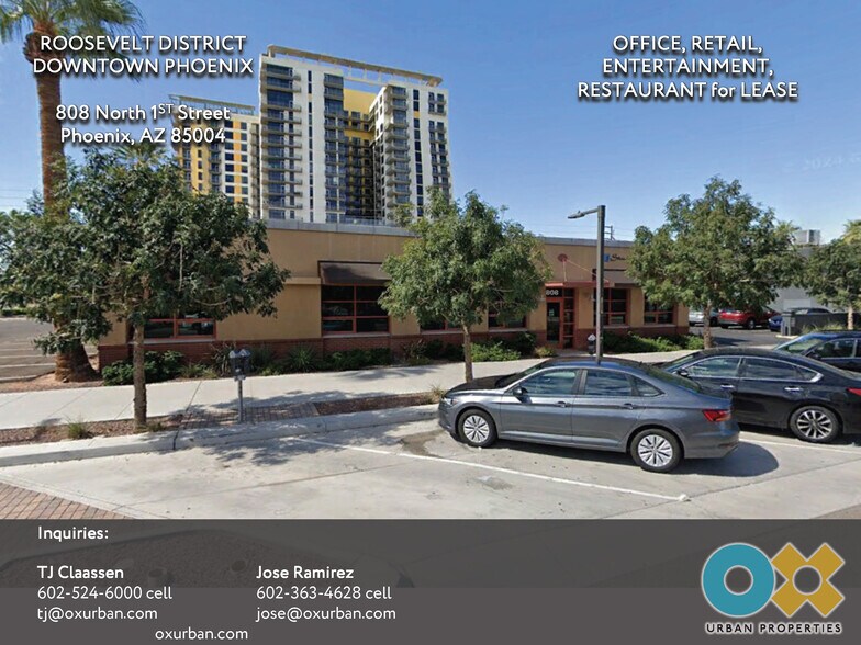 808 N 1st St, Phoenix, AZ à louer - Photo du bâtiment - Image 2 de 17