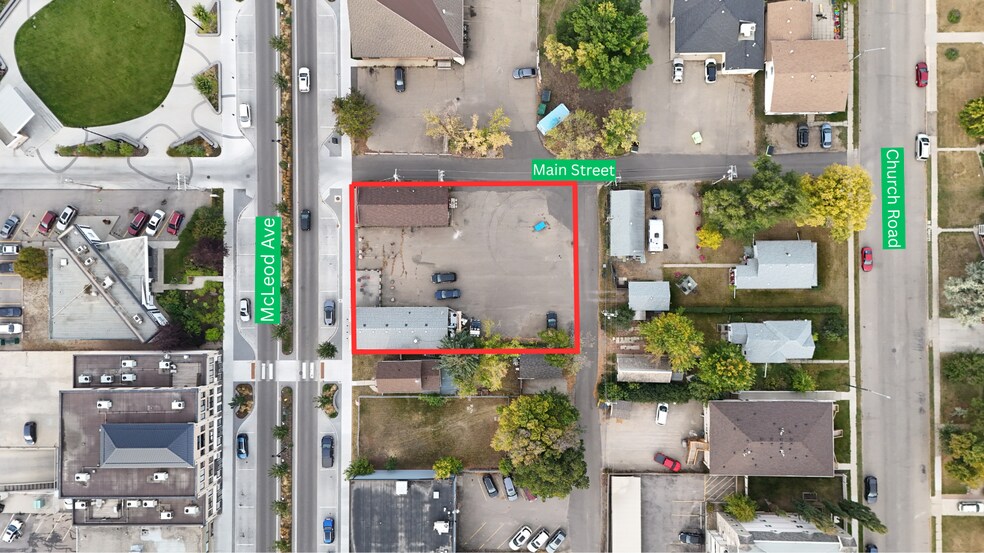 309 Mcleod Av, Spruce Grove, AB à vendre - Aérien - Image 2 de 9