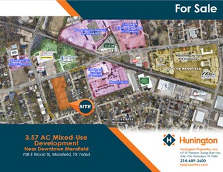 Plus de détails pour 708 E Broad St, Mansfield, TX - Terrain à vendre