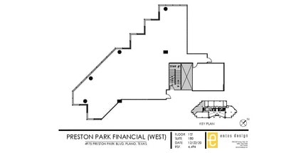 4975 Preston Park Blvd, Plano, TX à louer Plan d’étage- Image 1 de 1