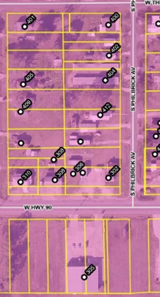 305 W Highway 90, Iowa, LA à vendre - Plan cadastral - Image 3 de 3