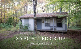 More details for 8.5 ACRES +/- TBD CR 319, Broaddus, TX - Land for Sale