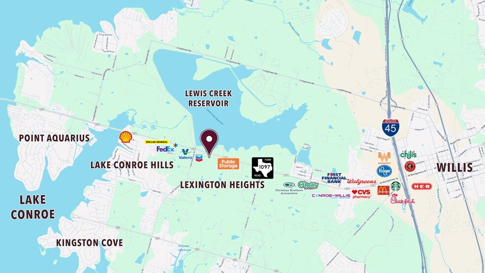 12159 FM 1097 Rd W, Willis, TX à vendre - Photo du bâtiment - Image 3 de 29