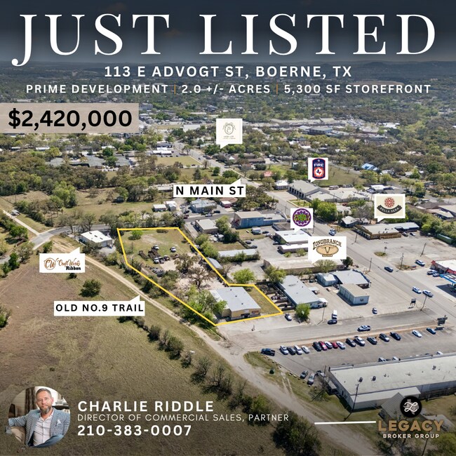 More details for 113 E Advogt St, Boerne, TX - Retail for Sale