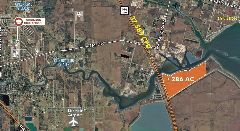 0 Hwy 146 ave, Dickinson, TX for sale - Primary Photo - Image 1 of 4
