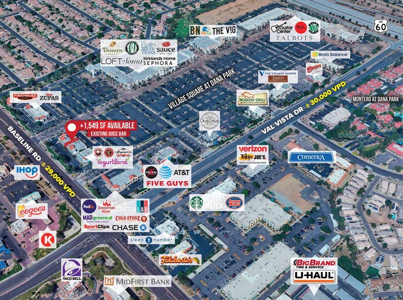 3440 E Baseline Rd, Mesa, AZ for lease - Building Photo - Image 2 of 10
