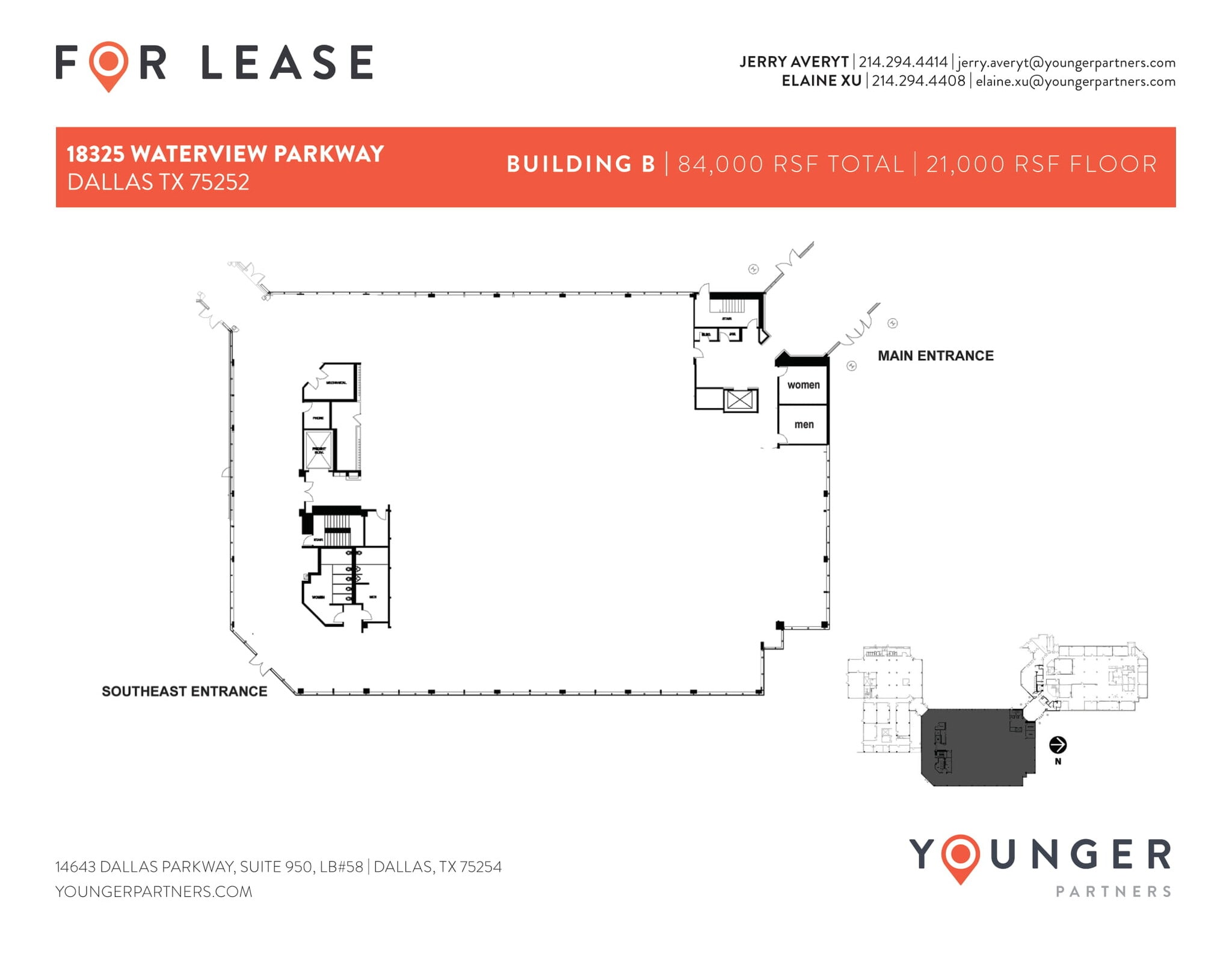 18325 Waterview Pky, Dallas, TX à louer Plan d’étage- Image 1 de 1
