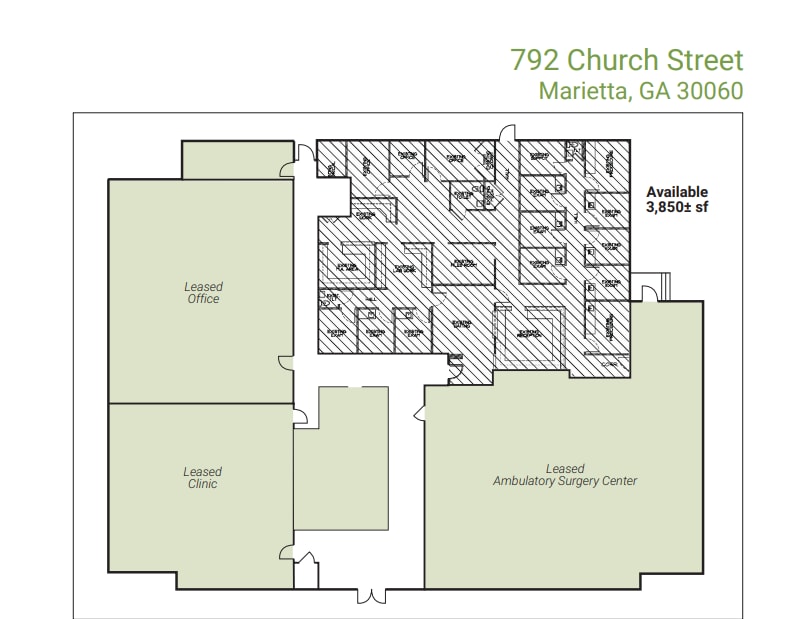 792 Church St, Marietta, GA for lease Floor Plan- Image 1 of 1