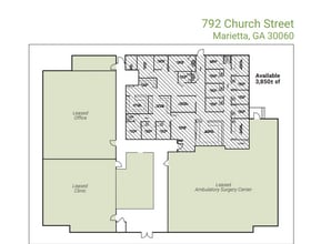 792 Church St, Marietta, GA for lease Floor Plan- Image 1 of 1