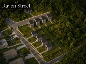 1000 Raven Street, Durham, NC - Aerial  map view