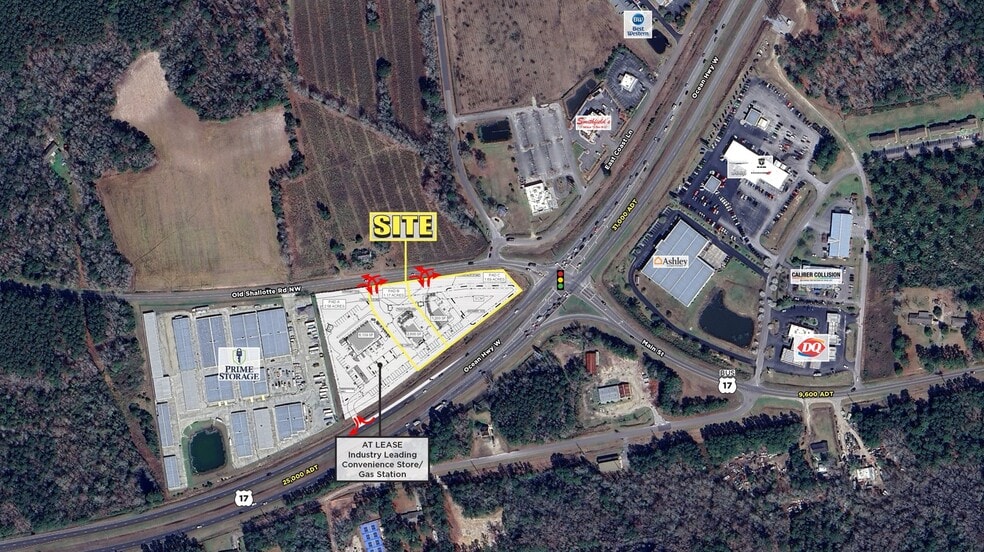 US-17 & Old Shallotte NW rd, Shallotte, NC à louer - Photo principale - Image 1 de 3
