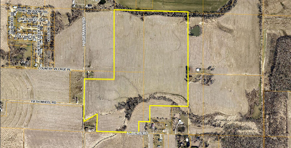 Hagemann Rd, Lebanon, IL à vendre - Plan cadastral - Image 1 de 2