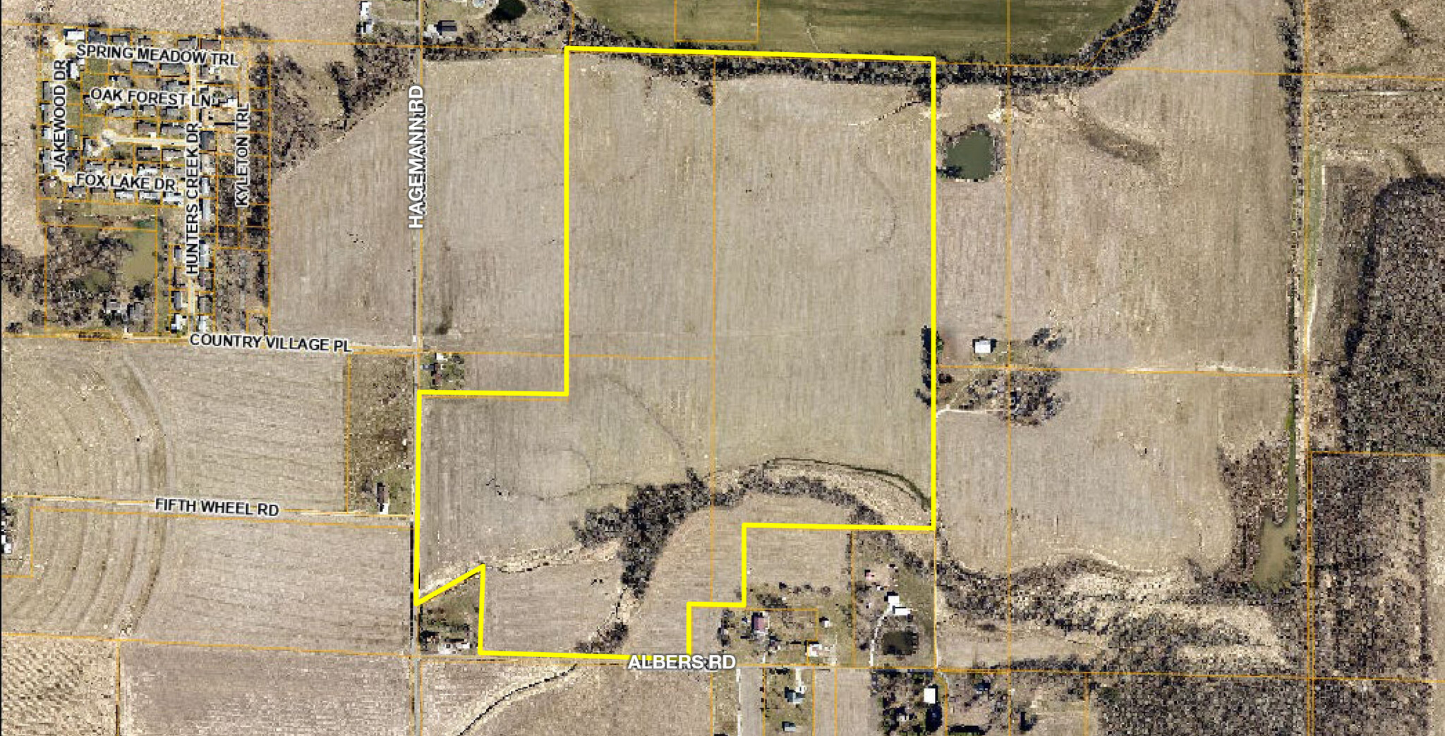 Hagemann Rd, Lebanon, IL à vendre Plan cadastral- Image 1 de 3