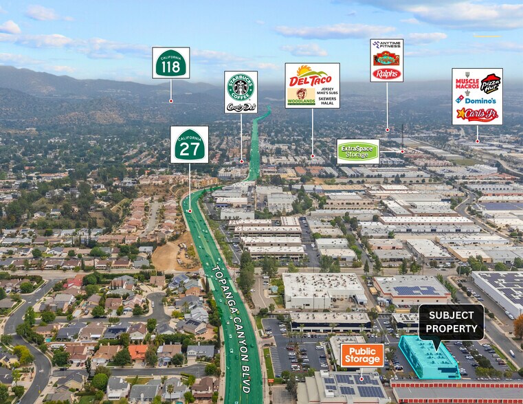 9410 Topanga Canyon Blvd, Chatsworth, CA à louer - Photo du bâtiment - Image 2 de 13