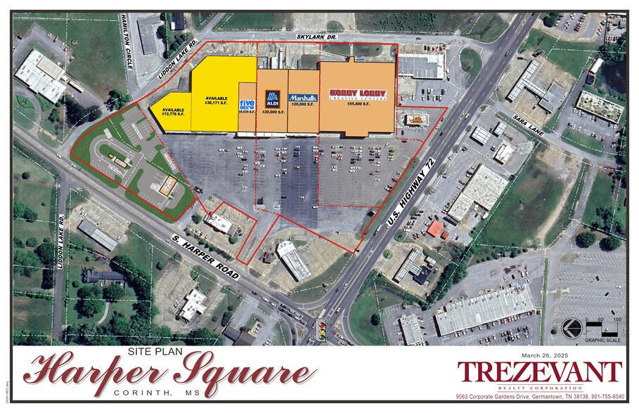 0 Harper Road, Corinth, MS à vendre - Plan de site - Image 2 de 2