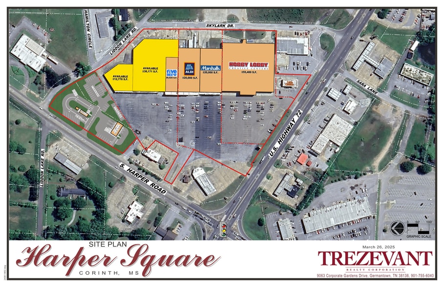 0 Harper Road, Corinth, MS for sale - Site Plan - Image 2 of 2
