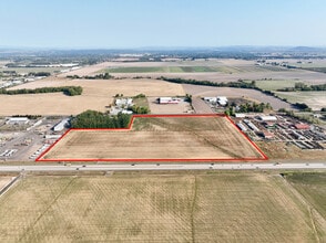 Corvallis-Lebanon Hwy 210, Tangent, OR - AÉRIEN  Vue de la carte - Image1