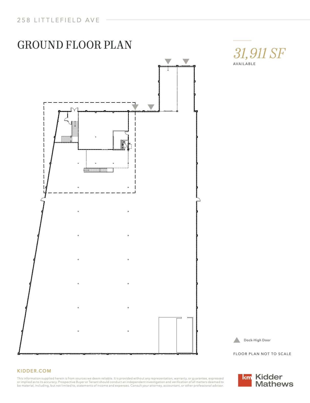 258 Littlefield Ave, South San Francisco, CA à louer Plan d’étage type- Image 1 de 3
