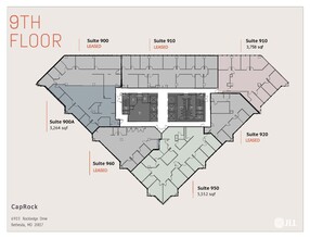 6903 Rockledge Dr, Bethesda, MD à louer Plan d’étage- Image 1 de 1