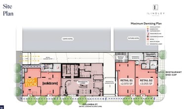 1331 Columbia St, San Diego, CA à louer Plan de site- Image 1 de 1