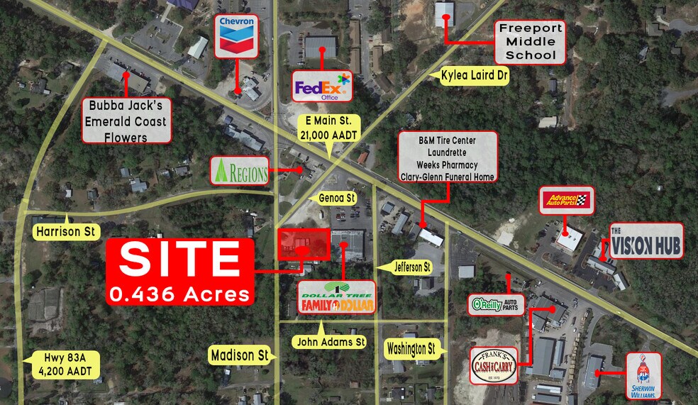 93 Madison St, Freeport, FL à vendre - Photo du bâtiment - Image 2 de 9