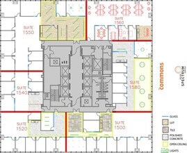 400 Spectrum Center Dr, Irvine, CA for lease Floor Plan- Image 1 of 6