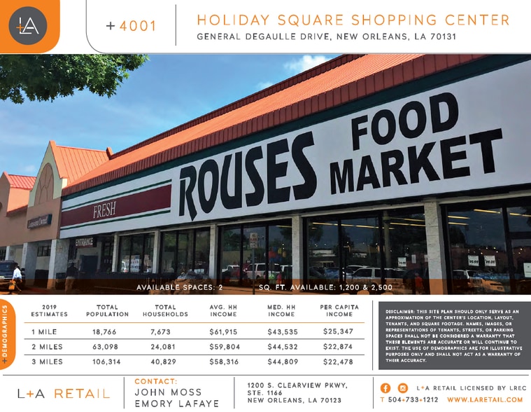 4001 General De Gaulle Dr, Algiers, LA for lease - Building Photo - Image 2 of 8