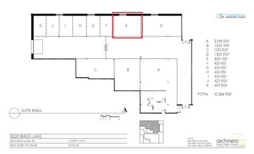 9220 Bass Lake Rd, New Hope, MN à louer Plan d’étage- Image 1 de 1