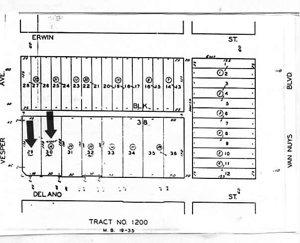 14553 Delano St, Van Nuys, CA à louer - Plan cadastral - Image 2 de 14