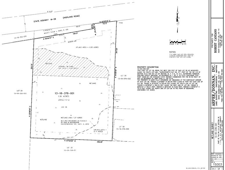 Highland Rd, Waterford, MI à vendre - Photo du bâtiment - Image 2 de 2