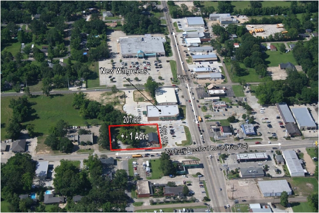 5037 Main St, Zachary, LA for lease - Aerial - Image 3 of 3