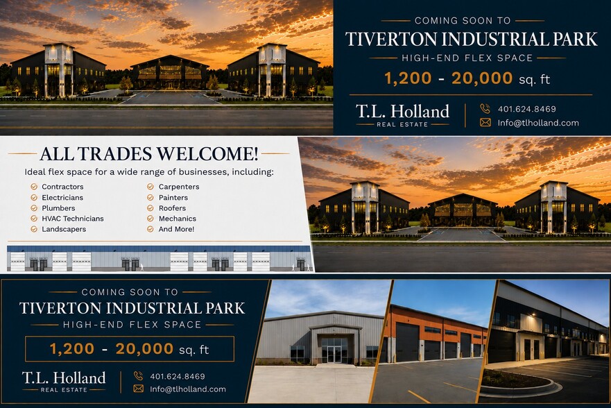 300 Industrial Way, Tiverton, RI for lease - Building Photo - Image 1 of 1