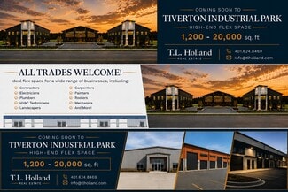 Plus de détails pour 300 Industrial Way, Tiverton, RI - Terrain à louer