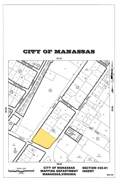 9221-9275 Sudley Rd, Manassas, VA for lease - Plat Map - Image 3 of 3