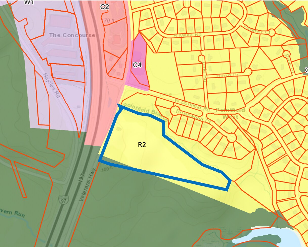8703 Veterans Hwy, Millersville, MD à vendre Plan cadastral- Image 1 de 3