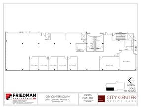 26777-26999 Central Park Blvd, Southfield, MI à louer Plan d’étage- Image 1 de 2