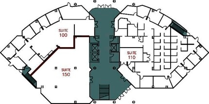 9255 Towne Centre Dr, San Diego, CA à louer Plan d’étage- Image 1 de 1