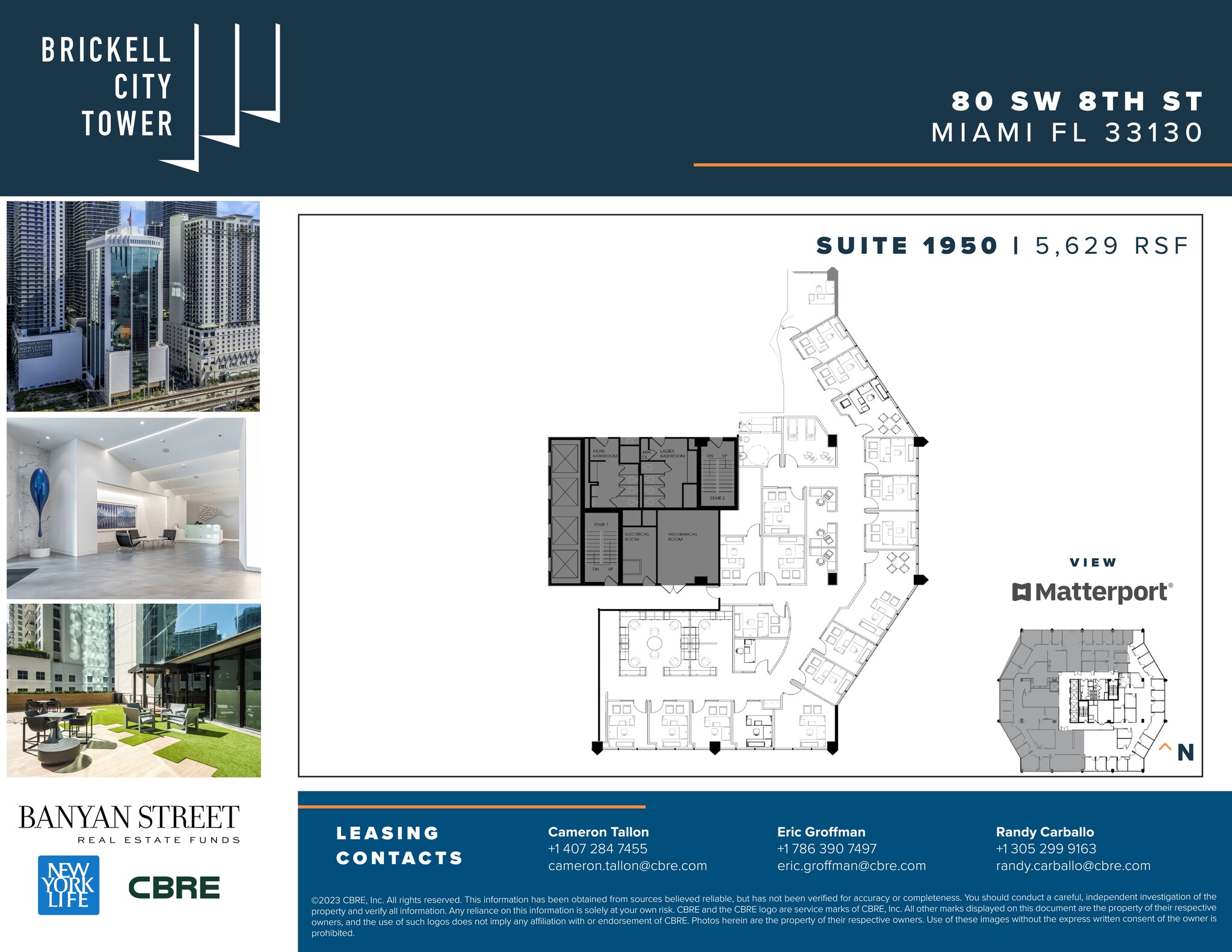 80 SW 8th St, Miami, FL for lease Site Plan- Image 1 of 14