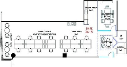 1 N Wacker, Chicago, IL for lease Floor Plan- Image 1 of 9