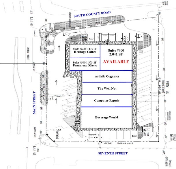 7227 W Main St, Frisco, TX à louer - Plan de site - Image 2 de 3
