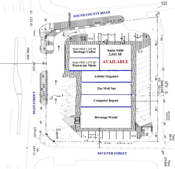 7227 W Main St, Frisco, TX for lease - Site Plan - Image 2 of 3