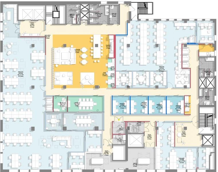 135 Madison Ave, New York, NY for lease Floor Plan- Image 1 of 2