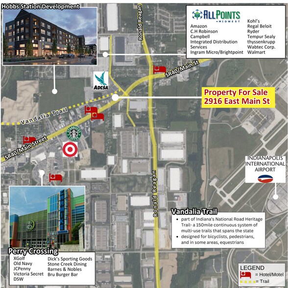 2916 E Main St, Plainfield, IN à vendre - Photo du bâtiment - Image 2 de 3